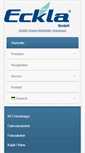 Mobile Screenshot of eckla.de